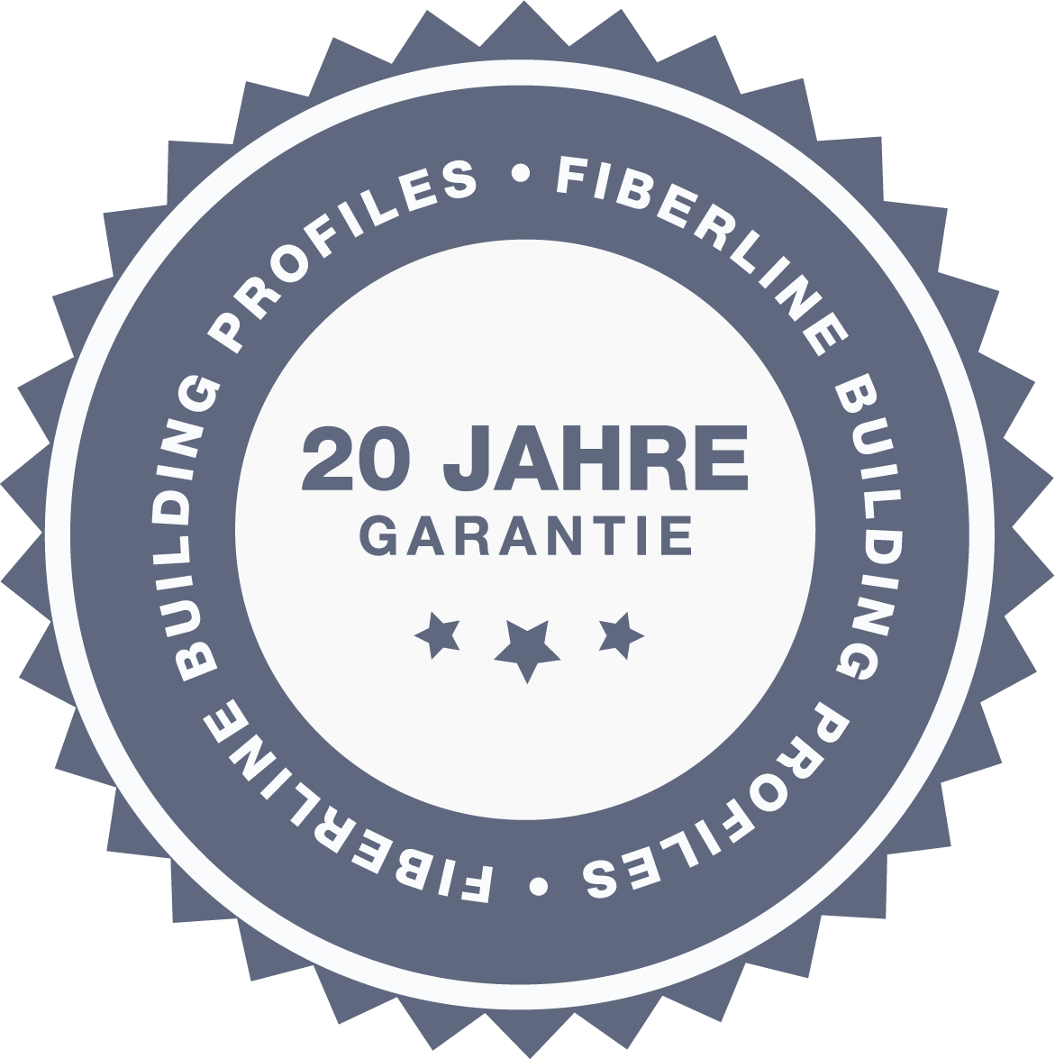 20 Jahre Garantie